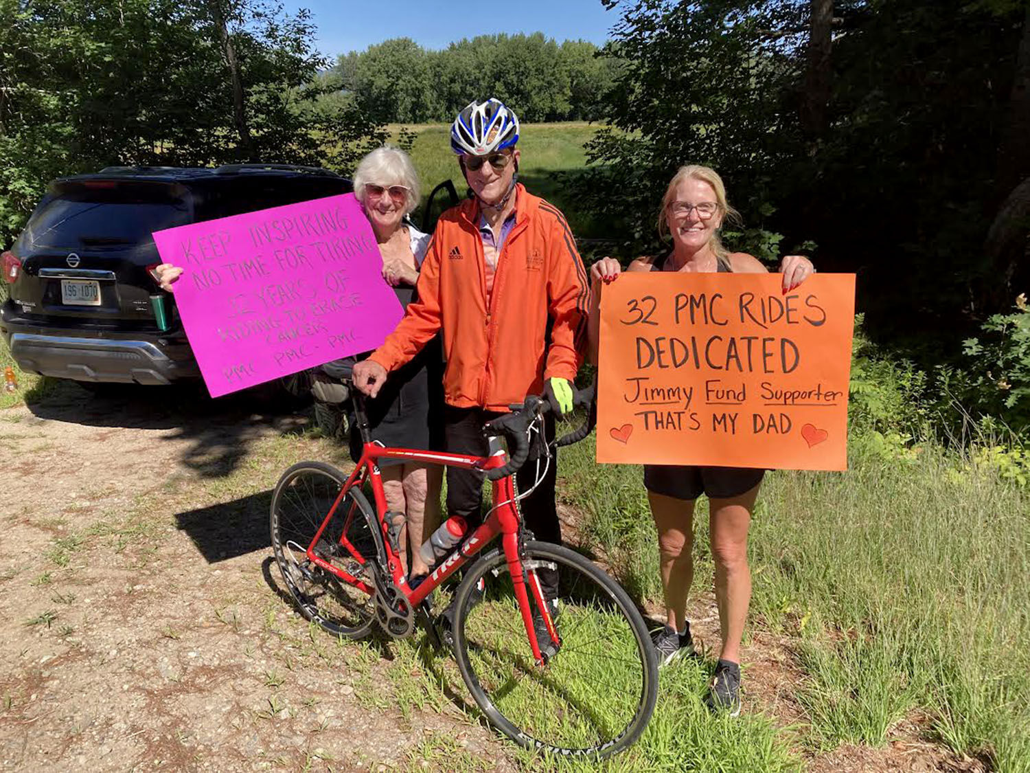 At 80, Melvin Village man still riding against cancer